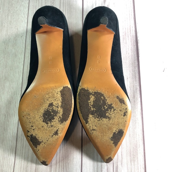 Coach Women's Zan Mat Calf Pump  Size 8 - Picture 7 of 8